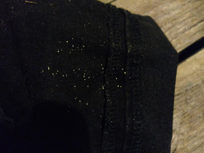 Small White Organisms Found on Pants in Yard Could be Anything from Clothes Moth Larvae to Something More Serious